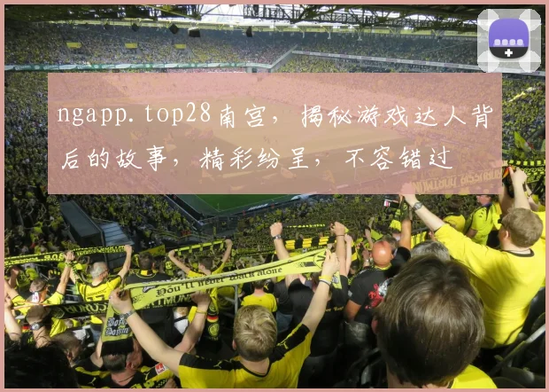 ngapp.top28南宫，揭秘游戏达人背后的故事，精彩纷呈，不容错过